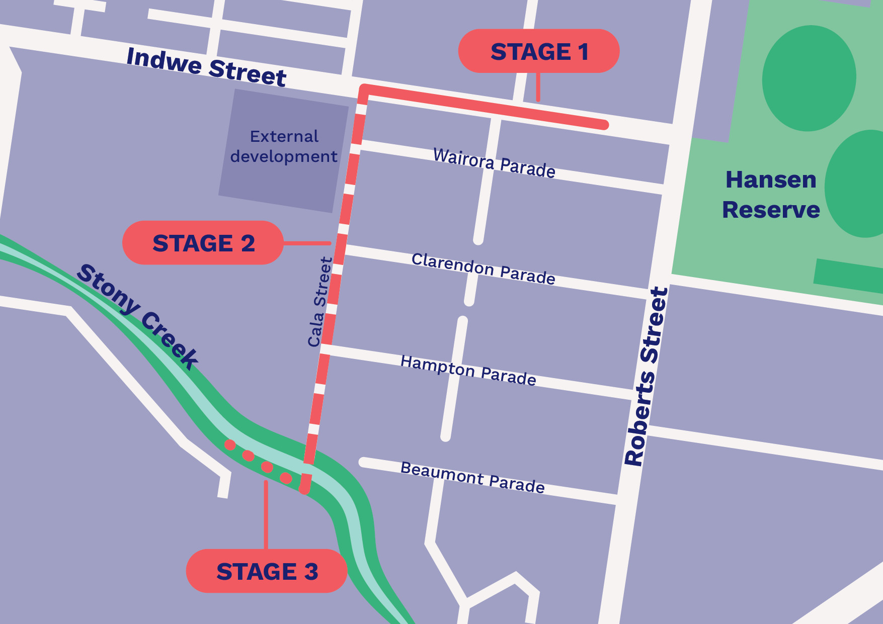 Stony Creek map 